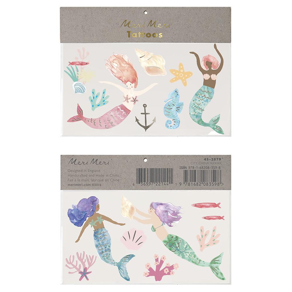 Mermaid Large Tattoos cute gift product