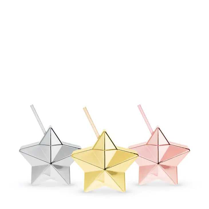 Aesthetic Star Drink Tumbler – Cute Straw Cup for Gifts & Parties cute gift product
