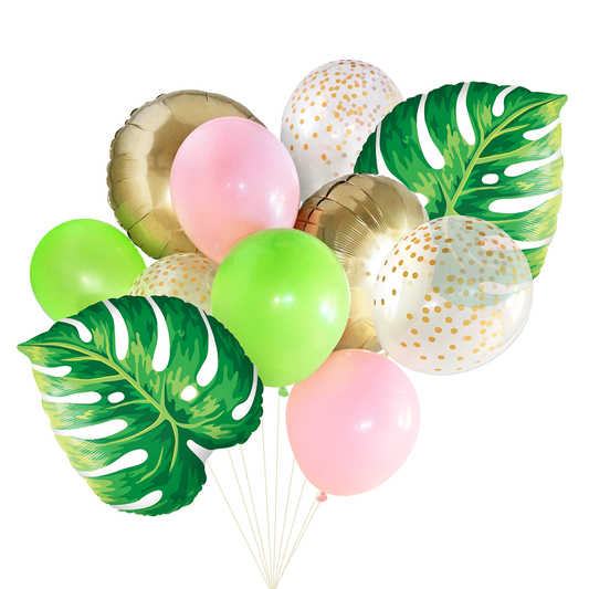 Balloon Bouquet - Tropical with Leaves cute gift product