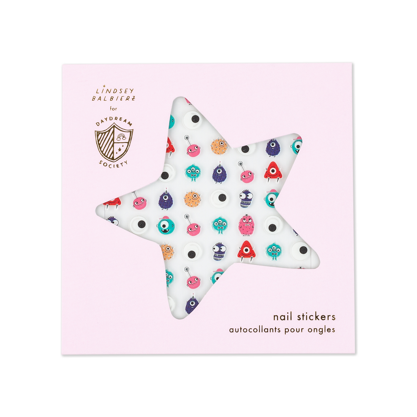 Little Monsters Nail Stickers cute gift product