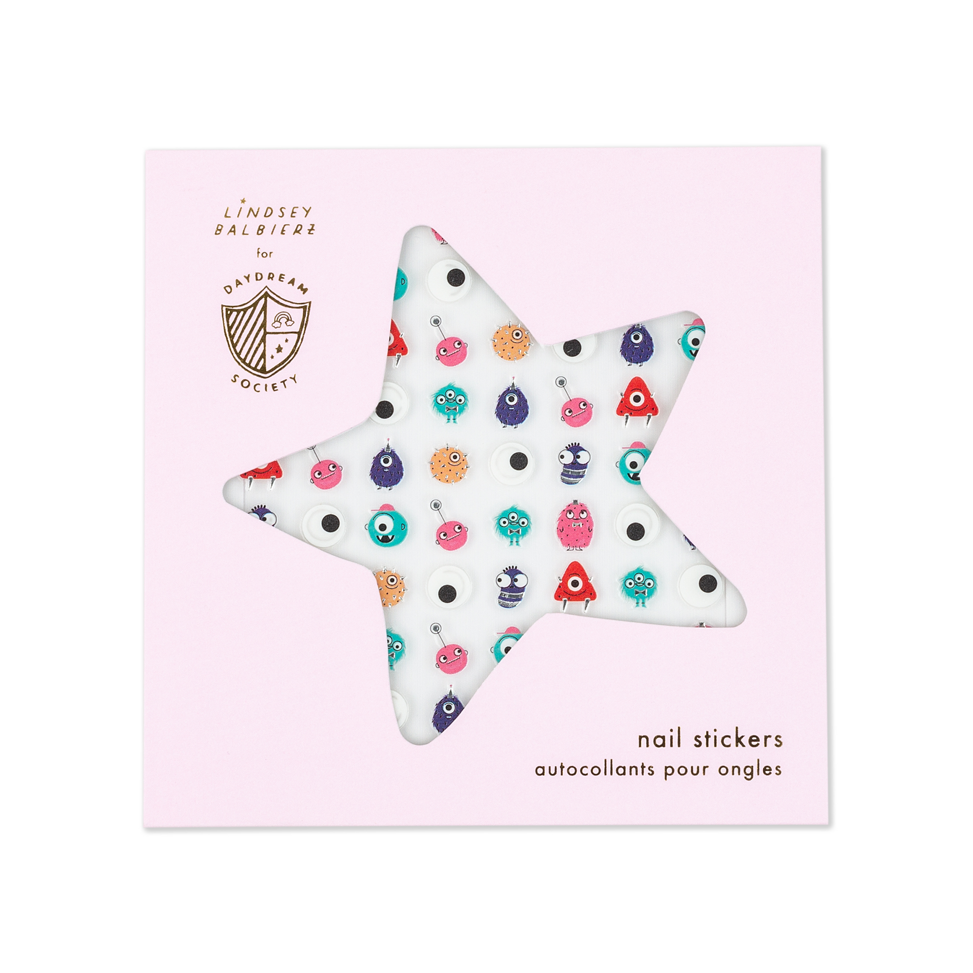 Little Monsters Nail Stickers cute gift product