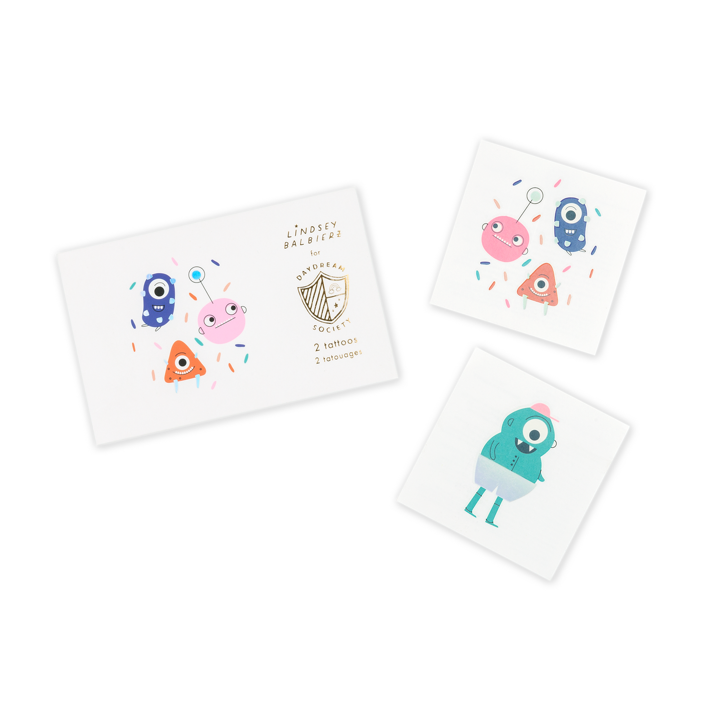 Little Monsters Temporary Tattoos cute gift product