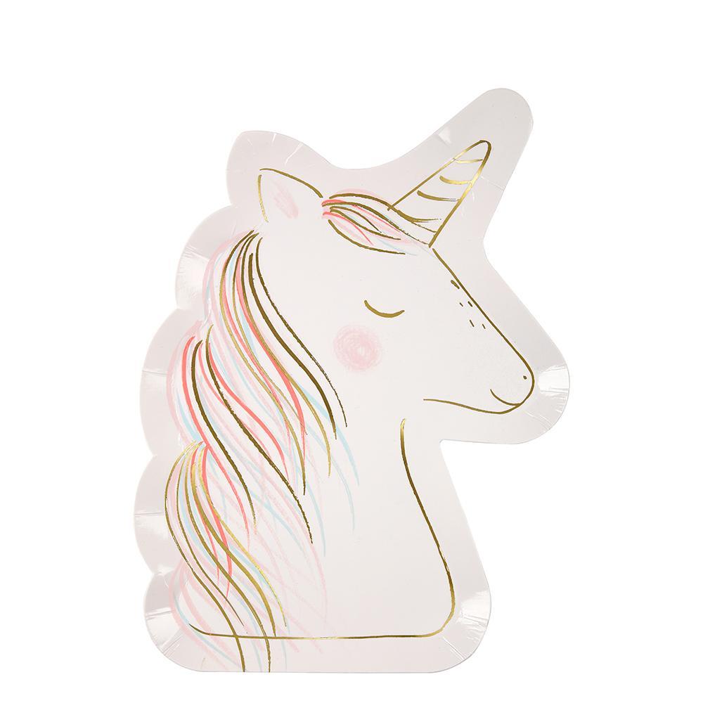 Magical Unicorn Plates cute gift product