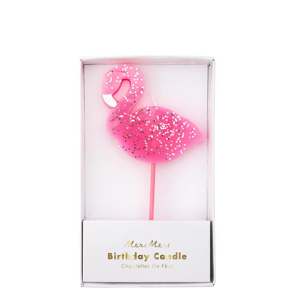 Large Flamingo Candle cute gift product
