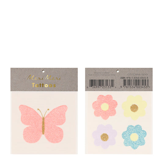 Floral Butterfly Small Tattoos cute gift product