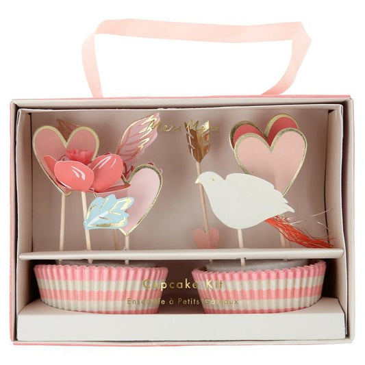 Valentine Cupcake Kit cute gift product