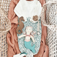 Load image into Gallery viewer, 'Mia' Mermaid Cotton Baby Rattle
