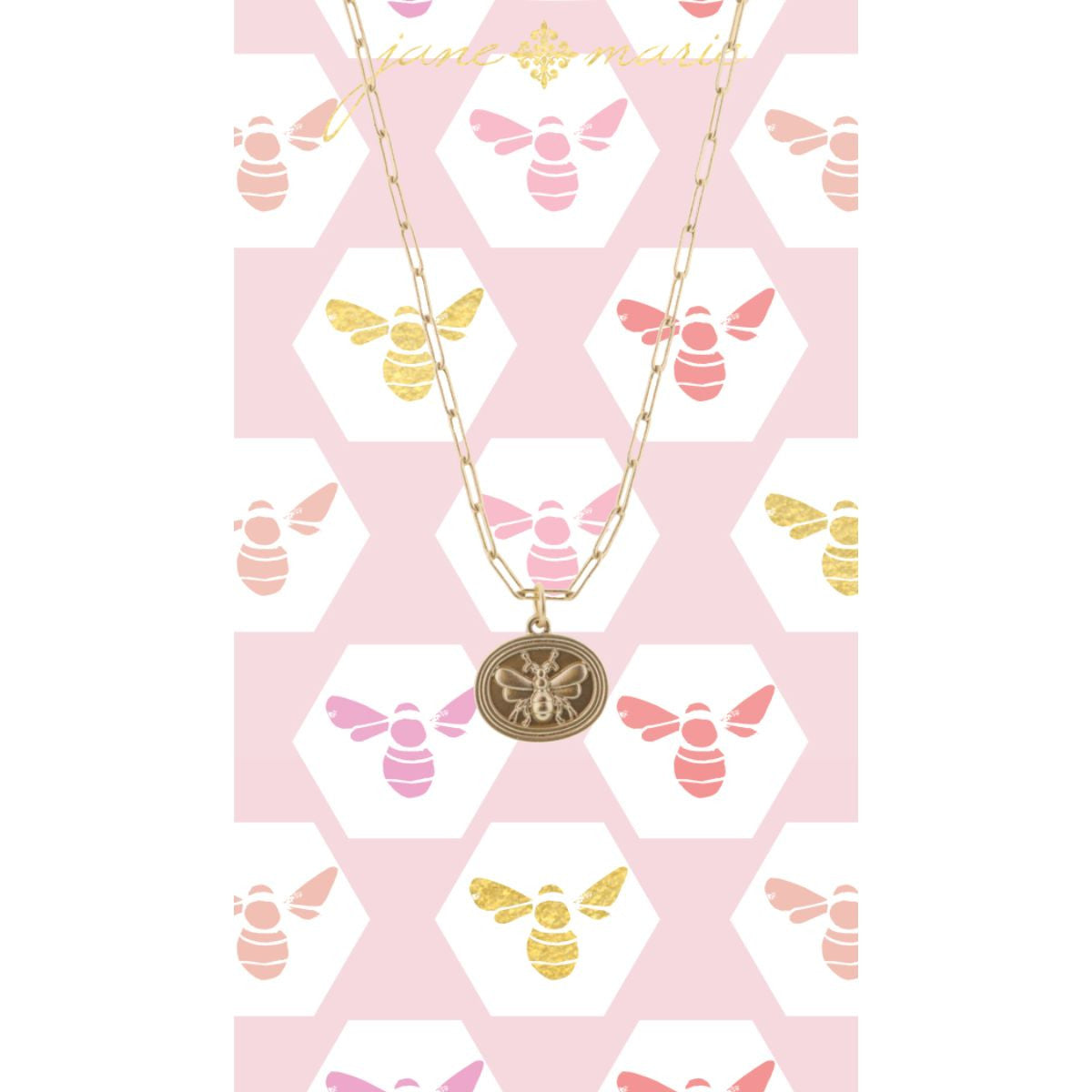 Bee Necklace cute gift product