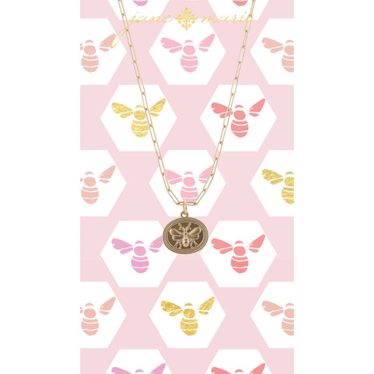 Bee Necklace cute gift product