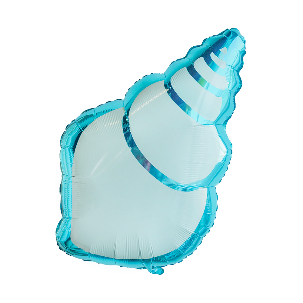 Mylar Shell Yeah Balloons, Packaged cute gift product