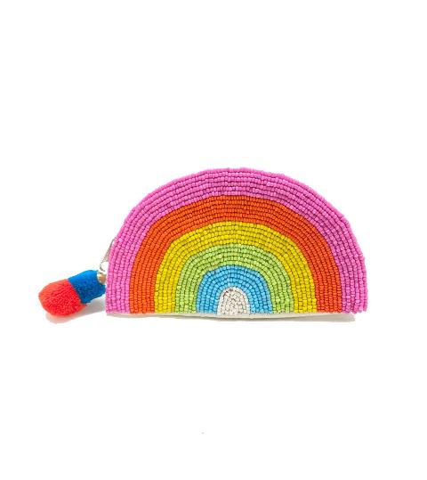 Neon Rainbow Shaped Coin Pouch cute gift product
