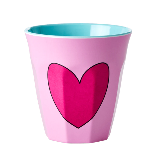 Heart in Soft Pink Print Medium Cup cute gift product
