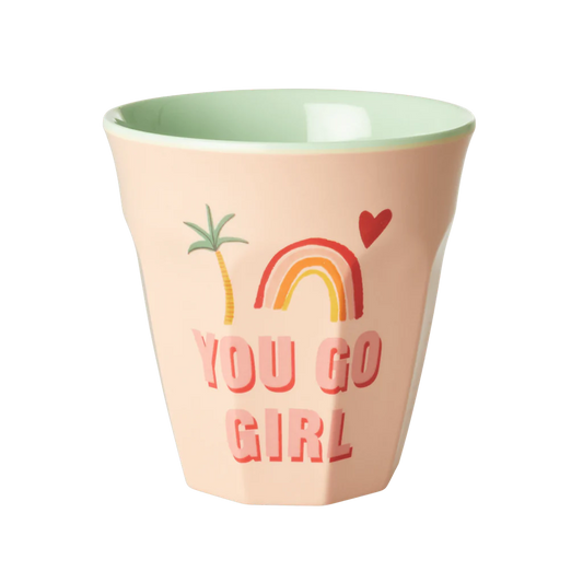 Cup Medium in You Go Girl Print cute gift product