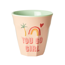 Load image into Gallery viewer, Cup Medium in You Go Girl Print
