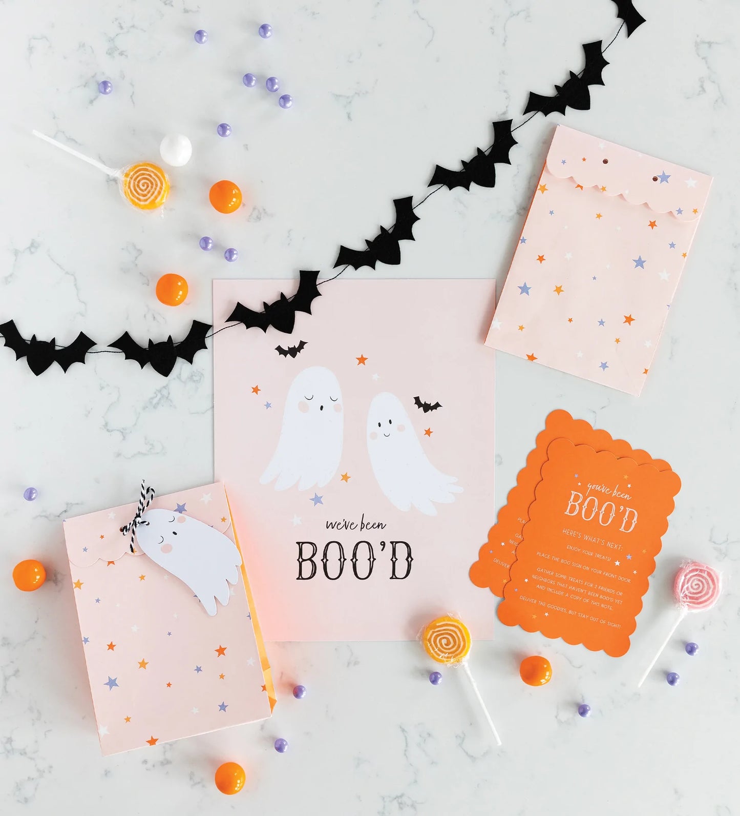 Trick or Treat You've Been Boo'd Kit cute gift product