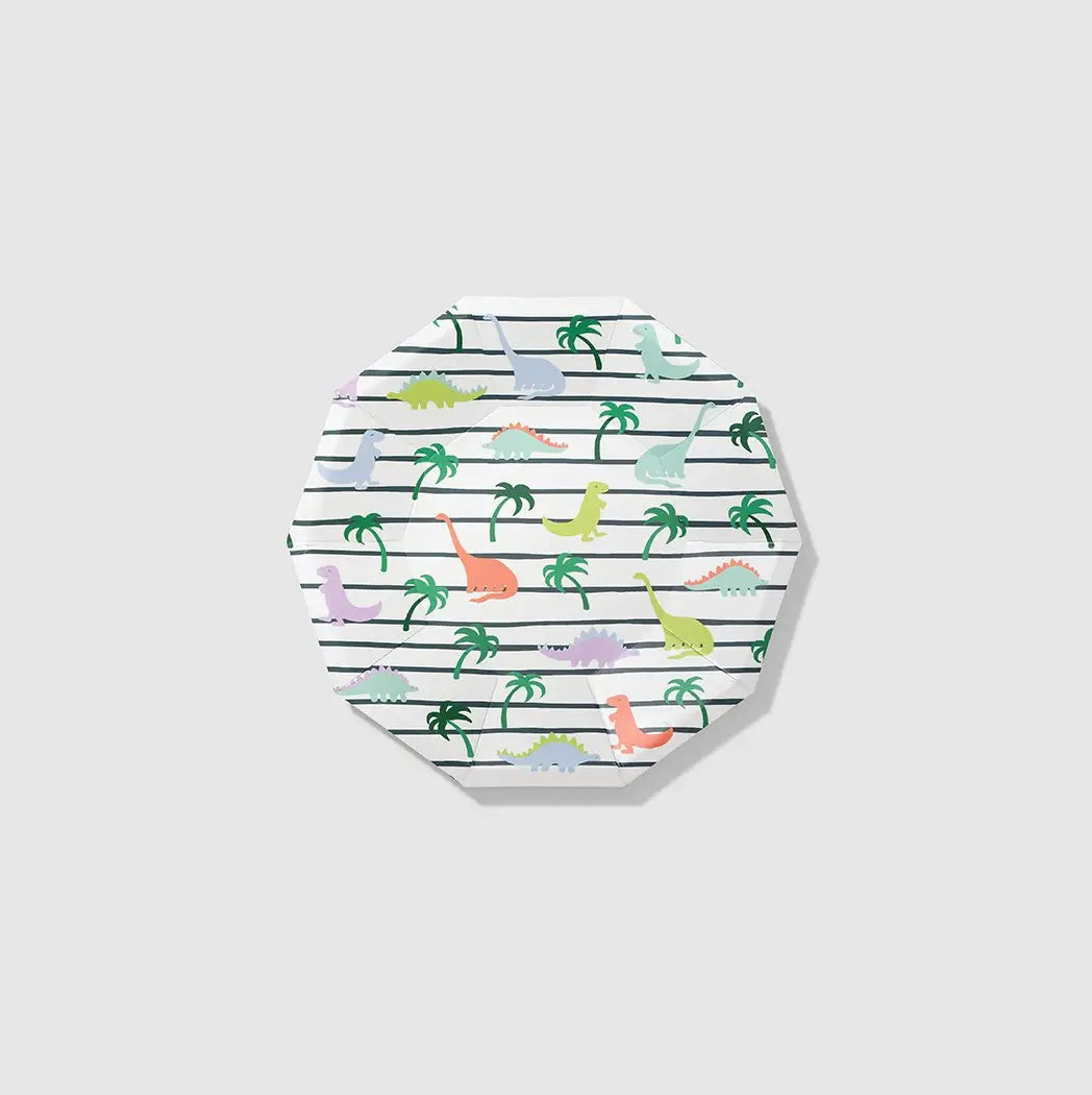 Dino Mite Small Paper Party Plates cute gift product