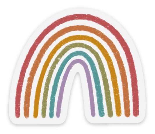 Clear Pride Rainbow Sticker cute gift product