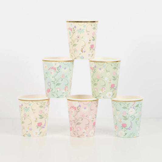Ladurée Paris Floral Cups cute gift product