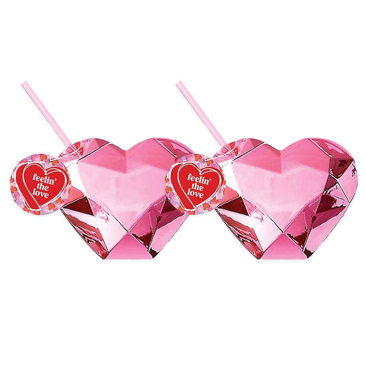 Pink Disco Heart Sipper cute gift product