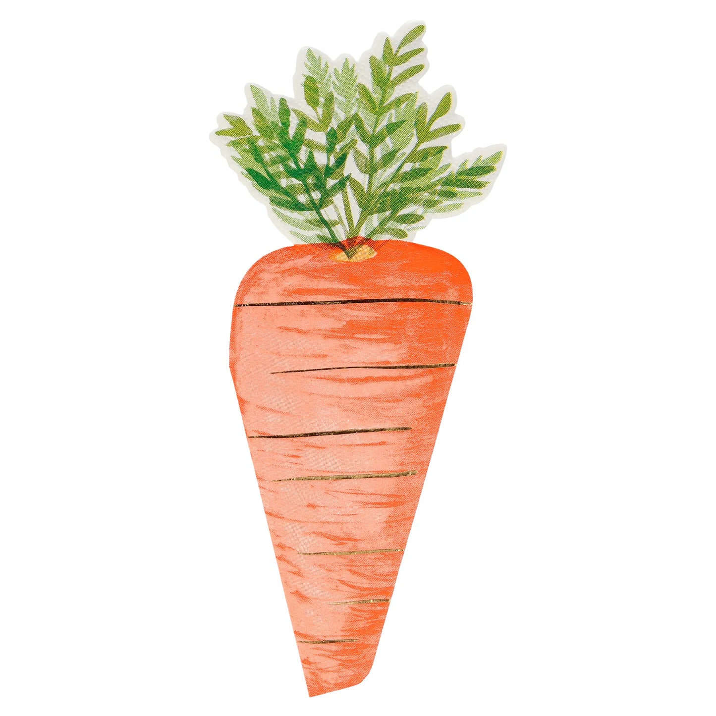 Foiled Carrot Napkins cute gift product