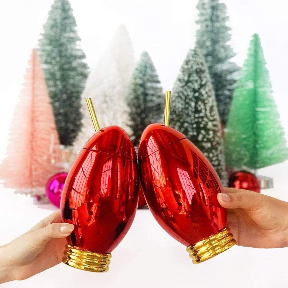 Packed Party Shiny and Bright holiday light cup, fourth product photo