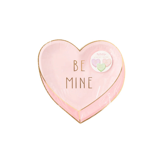 Valentine Candy Hearts Shaped Plate cute gift product